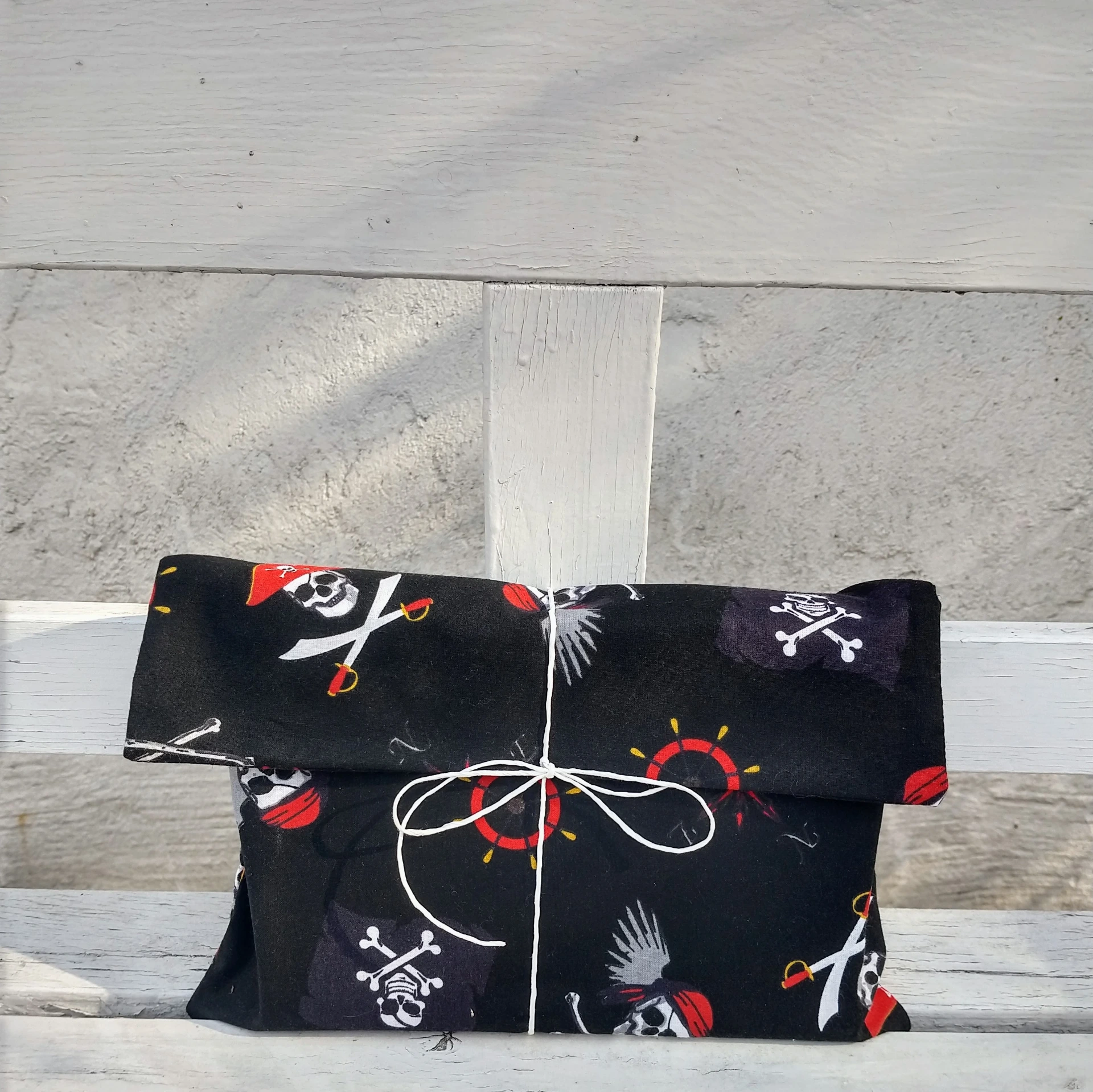 Weltenbummler-Geschenkbeutel Jolly Roger
